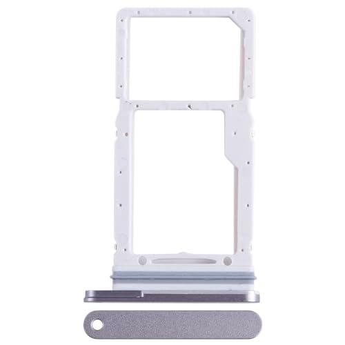 Repuesto compatible con Samsung Galaxy Tab S9 FE SM-X516 X516 10.9 5G Carrito bandeja soporte adaptador ranura porta tarjeta carro para tarjeta SIM + compartimento memoria Micro SD (gris)