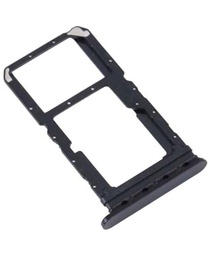 Genérico Bandeja SIM Compatible para OPPO A57s Negro Estrellado Tarjeta Lateral Repuesto