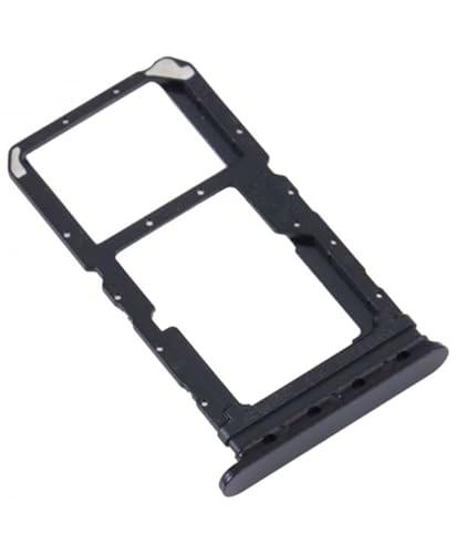 Genérico Bandeja SIM Compatible para OPPO A57s Negro Estrellado Tarjeta Lateral Repuesto