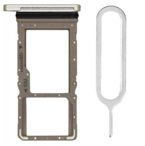 iReplaceParts - Junta de goma de repuesto para bandeja SIM doble con bandeja SIM para Samsung Galaxy Tab A7 (10.4 pulgadas) 2020 SM-T500 SM-T505 (dorado)