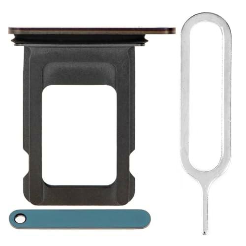iReplaceParts - Bandeja SIM de repuesto para ranura de tarjeta SIM con herramienta eyectora de bandeja SIM para iPhone 13 Mini (5.4 pulgadas) (verde)