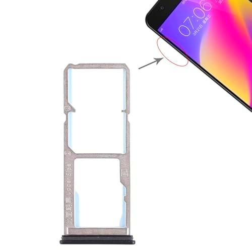 High-Tech Place para Vivo Y69 2 bandejas de tarjetas SIM + bandeja de tarjetas Micro SD (Negro)