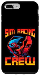 Carcasa para iPhone 7 Plus/8 Plus Sim Racing Crew Virtual Racing Team Gamer