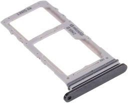 Compatible con Samsung Galaxy Note 10 Plus Dual SIM SM-N975 N975F N975 Try Tray Bandeja para tarjeta Dual SIM Card Sim 1 + Ranura SIM 2 o trineo para lector de memoria Micro SD (Negro)