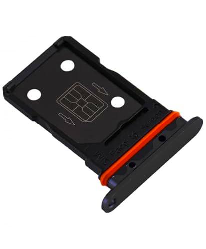 Genérico Bandeja SIM Compatible para OPPO Find X2 Neo Moonlight Black Negro Tarjeta
