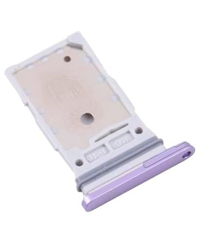 Genérico Bandeja SIM Compatible para Samsung Galaxy S21 FE Tarjeta Lateral Morado Lila