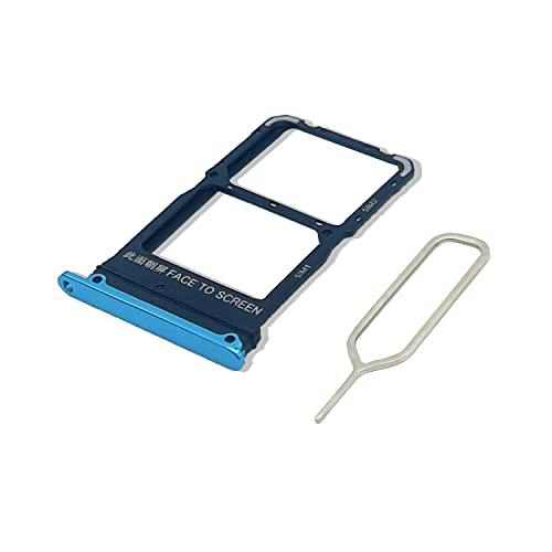 Eonpam Tarjeta SIM Bandeja para (Xiaomi Mi 10/10 Pro) Calidad Original Reemplazo Ranura Tarjeta SD Bandeja con Pin Tarjeta SIM (Verde)