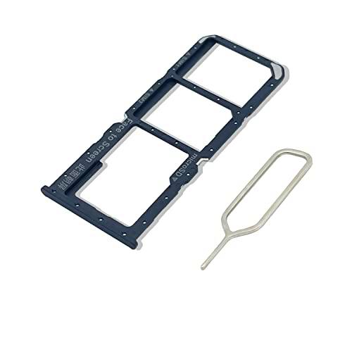 Eonpam Tarjeta SIM Bandeja para (Realme 8) Calidad Original Reemplazo Ranura Tarjeta SD Bandeja con Pin Tarjeta SIM(Negro)