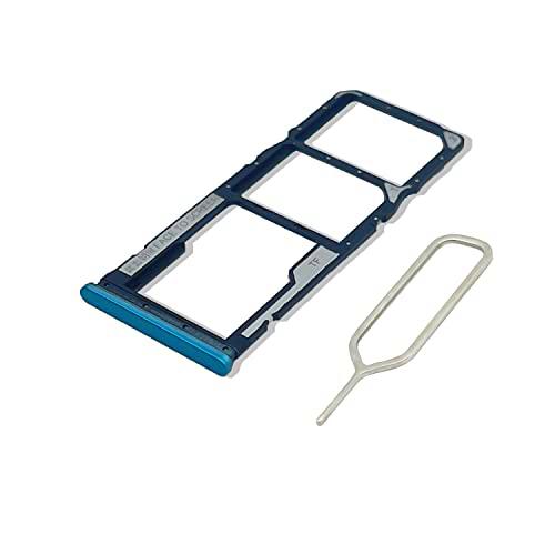 Eonpam Tarjeta SIM Bandeja para (Xiaomi Redmi Note 9S/Note 9 Pro) Calidad Original Reemplazo Ranura Tarjeta SD Bandeja con Pin Tarjeta SIM(Verde)