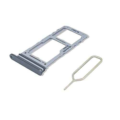Eonpam Tarjeta SIM Bandeja para (Samsung Galaxy Note 10+ Plus) Calidad Original Reemplazo Ranura Tarjeta SD Bandeja con Pin Tarjeta SIM(Resplandor)