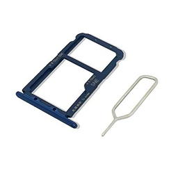 Eonpam Tarjeta SIM Bandeja para (Huawei Mate 20 Lite) Calidad Original Reemplazo Ranura Tarjeta SD Bandeja con Pin Tarjeta SIM(Azul)