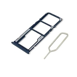 Eonpam Tarjeta SIM Bandeja para (Xiaomi Redmi 9C) Calidad Original Reemplazo Ranura Tarjeta SD Bandeja con Pin Tarjeta SIM(Gris)