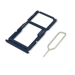 Eonpam Tarjeta SIM Bandeja para (Huawei P30 Lite) Calidad Original Reemplazo Ranura Tarjeta SD Bandeja con Pin Tarjeta SIM(Negro)