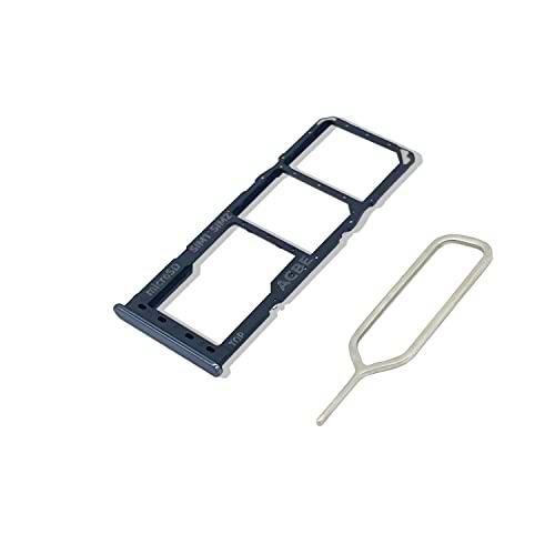 Eonpam Tarjeta SIM Bandeja para (Samsung Galaxy A32 4G) Calidad Original Reemplazo Ranura Tarjeta SD Bandeja con Pin Tarjeta SIM(Negro)