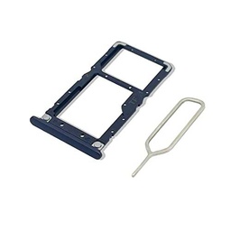 Eonpam Tarjeta SIM Bandeja para (Xiaomi Mi 8 Lite) Calidad Original Reemplazo Ranura Tarjeta SD Bandeja con Pin Tarjeta SIM(Negro)