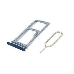 Eonpam Tarjeta SIM Bandeja para (Samsung Galaxy Note 10 Lite) Calidad Original Reemplazo Ranura Tarjeta SD Bandeja con Pin Tarjeta SIM(Aura Negro)