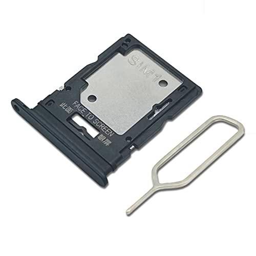 Eonpam Dual SIM Ranura para Xiaomi Redmi Note 11 Pro 5G Reemplazo del Soporte de la Bandeja de la Tarjeta SIM + Sim Pin(Gris)