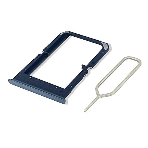 Eonpam Tarjeta SIM Bandeja para (Realme GT 5G) Calidad Original Reemplazo Ranura Tarjeta SD Bandeja con Pin Tarjeta SIM(Negro)