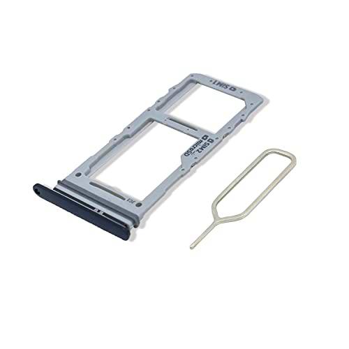 Eonpam Tarjeta SIM Bandeja para (Samsung Galaxy S20 / S20+ Plus / S20 Ultra) Calidad Original Reemplazo Ranura Tarjeta SD Bandeja con Pin Tarjeta SIM (Negro)