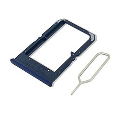 Eonpam Tarjeta SIM Bandeja para (OPPO Reno4 Z) Calidad Original Reemplazo Ranura Tarjeta SD Bandeja con Pin Tarjeta SIM(Negro)