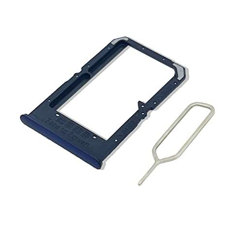 Eonpam Tarjeta SIM Bandeja para (OPPO Reno4 Z) Calidad Original Reemplazo Ranura Tarjeta SD Bandeja con Pin Tarjeta SIM(Negro)