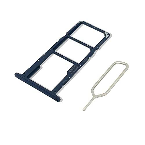 Eonpam Tarjeta SIM Bandeja para (Huawei Y5 2019) Calidad Original Reemplazo Ranura Tarjeta SD Bandeja con Pin Tarjeta SIM(Negro)