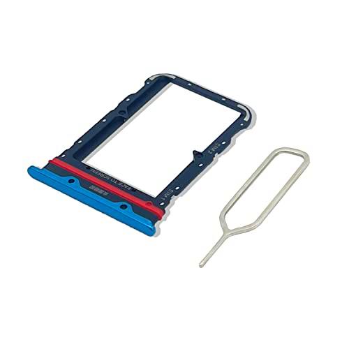 Eonpam Tarjeta SIM Bandeja para (Xiaomi Mi Note 10/Note 10 Pro) Calidad Original Reemplazo Ranura Tarjeta SD Bandeja con Pin Tarjeta SIM (Verde)