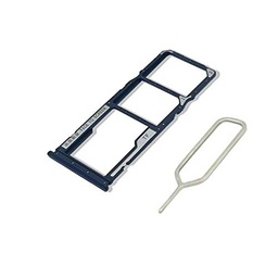 Eonpam Tarjeta SIM Bandeja para (Xiaomi Poco M3) Calidad Original Reemplazo Ranura Tarjeta SD Bandeja con Pin Tarjeta SIM(Negro)