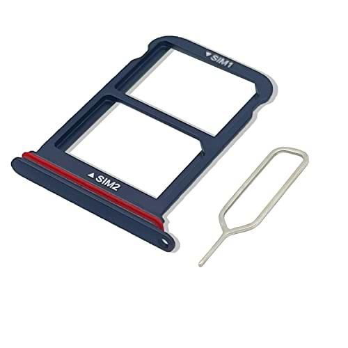 Eonpam Tarjeta SIM Bandeja para (Huawei P20 Pro) Calidad Original Reemplazo Ranura Tarjeta SD Bandeja con Pin Tarjeta SIM(Negro)