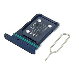 Eonpam Tarjeta SIM Bandeja para (OPPO Find X3 Neo) Calidad Original Reemplazo Ranura Tarjeta SD Bandeja con Pin Tarjeta SIM(Negro)