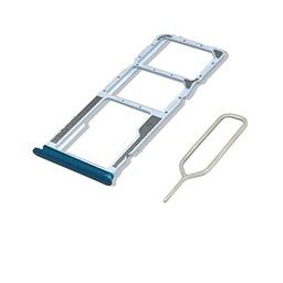 Eonpam Tarjeta SIM Bandeja para (Xiaomi Redmi Note 9) Calidad Original Reemplazo Ranura Tarjeta SD Bandeja con Pin Tarjeta SIM(Verde)
