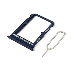 Eonpam Tarjeta SIM Bandeja para (Xiaomi Mi 8) Calidad Original Reemplazo Ranura Tarjeta SD Bandeja con Pin Tarjeta SIM(Negro)