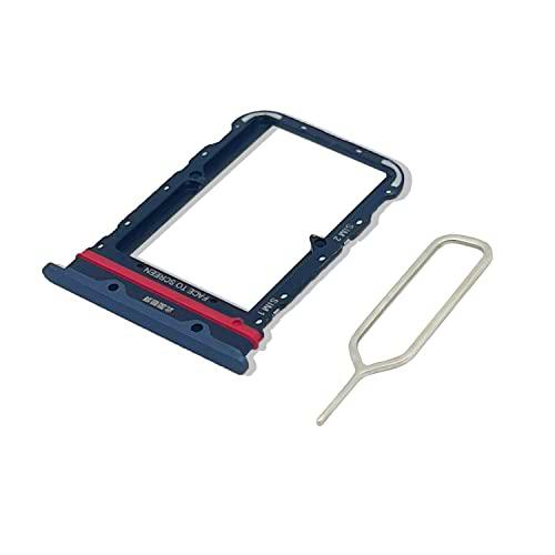 Eonpam Tarjeta SIM Bandeja para (Xiaomi Mi Note 10/Note 10 Pro) Calidad Original Reemplazo Ranura Tarjeta SD Bandeja con Pin Tarjeta SIM(Negro)
