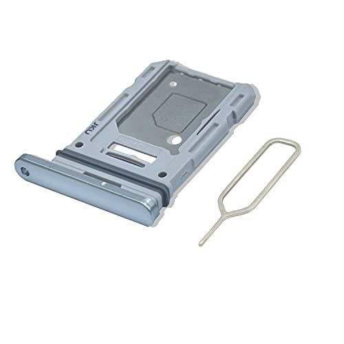 Eonpam Tarjeta SIM Bandeja para (Samsung Galaxy S20 FE) Calidad Original Reemplazo Ranura Tarjeta SD Bandeja con Pin Tarjeta SIM(Plata)