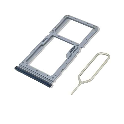 Eonpam Tarjeta SIM Bandeja para (Xiaomi Redmi Note 8 Pro) Calidad Original Reemplazo Ranura Tarjeta SD Bandeja con Pin Tarjeta SIM(Negro)