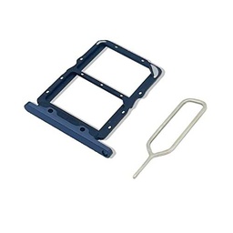 Eonpam Tarjeta SIM Bandeja para (Honor 20/Huawei Nova 5T) Calidad Original Reemplazo Ranura Tarjeta SD Bandeja con Pin Tarjeta SIM(Negro)