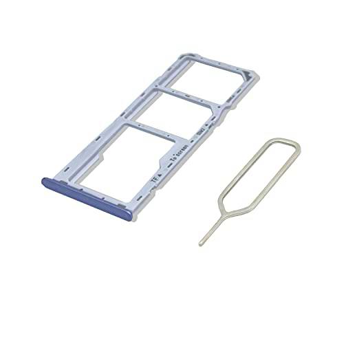 Eonpam Tarjeta SIM Bandeja para (Samsung Galaxy A22 5G) Calidad Original Reemplazo Ranura Tarjeta SD Bandeja con Pin Tarjeta SIM(Púrpura)
