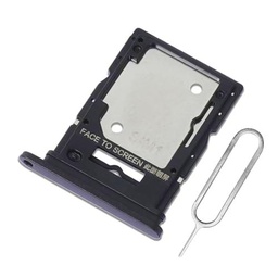 Eonpam Dual SIM Ranura para Xiaomi Redmi Note 13 4G Reemplazo del Soporte de la Bandeja de la Tarjeta SIM + Sim Pin(Negro)