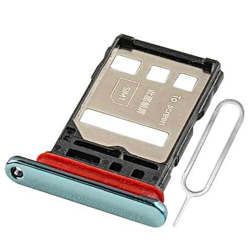 Eonpam Reemplazo Original de la Bandeja de la Ranura de la Tarjeta SIM Dual para (Honor 90) Incl SIM Pin (Verde)