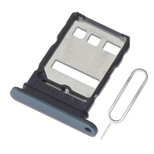 Eonpam Dual SIM Ranura para Honor Magic6 Lite Reemplazo del Soporte de la Bandeja de la Tarjeta SIM + Sim Pin(Verde)