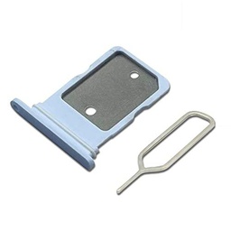 Eonpam Dual SIM Ranura para Google Pixel 4A 5G Reemplazo del Soporte de la Bandeja de la Tarjeta SIM + Sim Pin(Azul)
