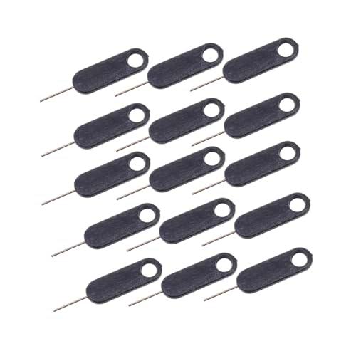 Operitacx 15Piezas Herramienta de Extracción de Tarjeta Sim Agujas para Móvil y Tabletas y Portátil para Tarjetas Sim Casa