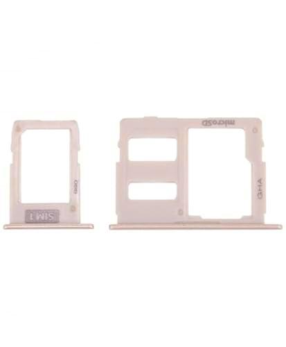Bandeja 1 SIM para Samsung Galaxy J3 J5 J7 2017 Adaptador Tarjeta Oro