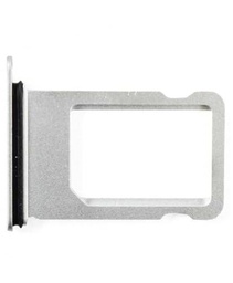 Bandeja SIM para iPhone 8 Plus + Adaptador Micro Tarjeta Lateral Plata Blanco