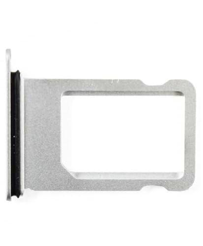 Bandeja SIM para iPhone 8 Plus + Adaptador Micro Tarjeta Lateral Plata Blanco