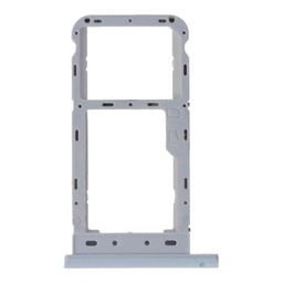 Bandeja compatible con Lenovo Tab M10 TB-X505X TB-X505L TB-X505F TB-X505 Carro soporte adaptador ranura porta tarjeta SIM + compartimento memoria Micro SD (blanco)