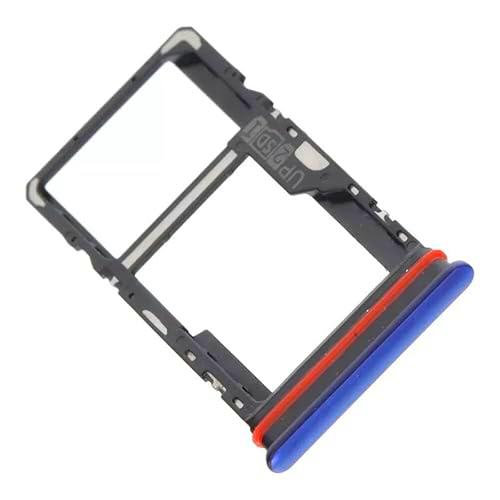 Genérico para Motorola Moto G51 5G Cajón Bandeja Soporte Tarjeta SIM Azul Oscuro