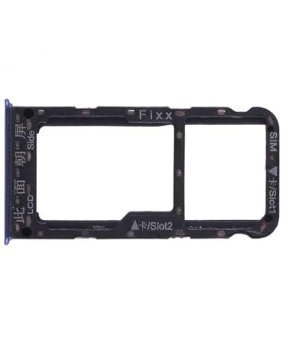 Bandeja SIM Huawei P Smart Enjoy 7S Adaptador Micro SD Tarjeta Nano Azul