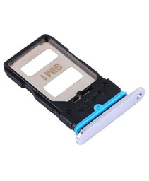 Genérico Bandeja SIM para XIAOMI MI 10T / Pro 5G REDMI K30 Pro Adaptador Tarjeta SD Plata