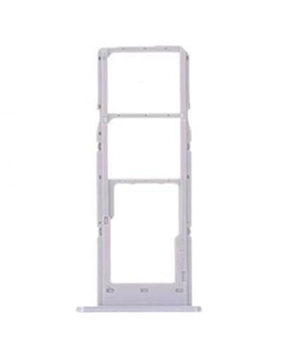 Genérico Bandeja SIM Compatible para Samsung Galaxy A14 LTE Silver Plata Tarjeta Lateral